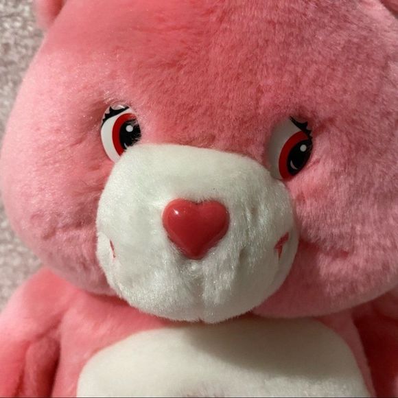 🌺Care Bears 2003 Love A Lot Bear Plush Play Along Pink 13" Sings & Moves WORKS! - Picture 3 of 13